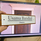 Acrylic + Wooden Door Name Plate | GD006