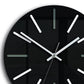 Large wall clock Modus, Silent black clock 30cm  11,81 GC006