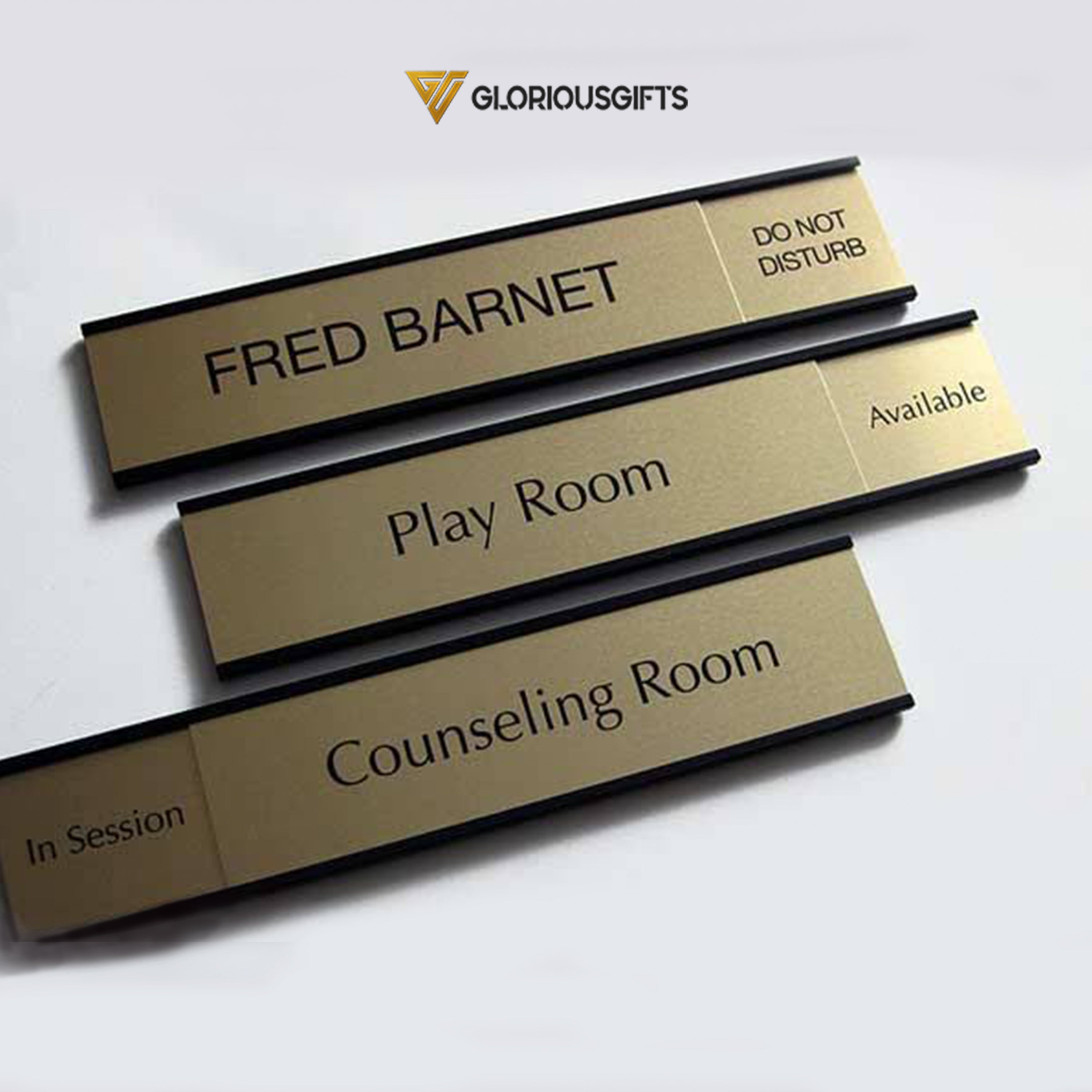 Interchangeable Acrylic Base, Office Door Name Plate GD001 ...