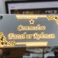 3D LED Address Sign Light Up Plate | GN021