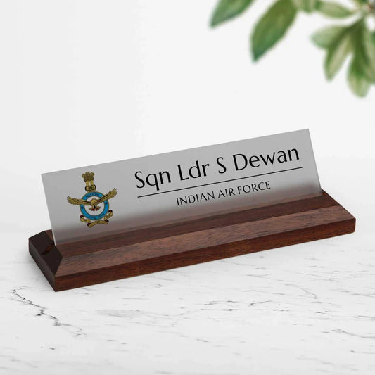 Classic Desk Name Plate. Made Exclusively by Gloriousgifts.pk GT005