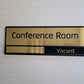 Can Be Moved Custom Busy - Available Conference Room Door Sign, Variable Sign, Office Sign GD013