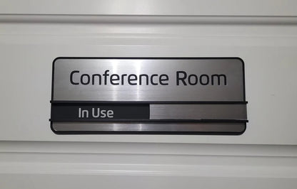 Can Be Moved Custom Busy - Available Conference Room Door Sign, Variable Sign, Office Sign GD013