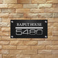 Double Acrylic Design - Customize Rajput House Wall Plaques GN002