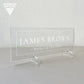 Custom Acrylic Desk Nameplate, Transparent Acrylic, Office Desk Decoration GT011