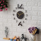 Printed Numbring Acrylic Wall Clock GC009