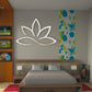 Lotus Flower Mirror Art Panel Laser Cut Mirror Wall Art GW003