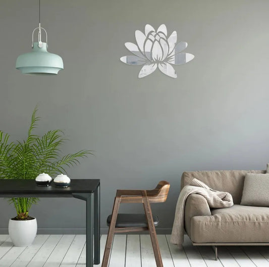 3D Lotus Wall Sticker Delicate GW005