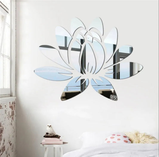 3D Lotus Wall Sticker Delicate GW005